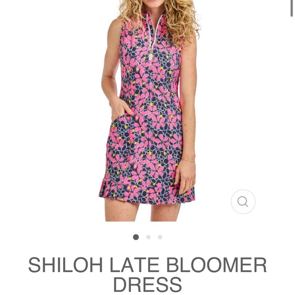 Tzu Tzu golf dress leopard/cheetah - Picture 2 of 8